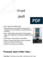 Grupės Jautì Pristatymas