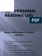 PRL - Personal Reading Log