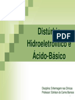 Aula - Disturbios Hidroeletroliticos e Acido-Basicos