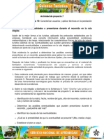 Evidencia 1 Matriz Determinar Las Eventualidades A Presentarse Durante Recorrido