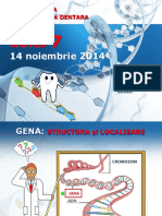GENETICA MD - Curs 7 Noiembrie 2014