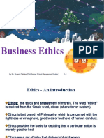 Business Ethics: 1-1 by Mr. Rupesh Dahake (G.H.Raisoni School Management Studies)