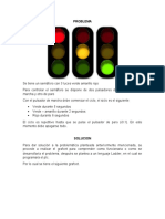 Control de semáforo con PLC y temporizadores