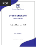 ICM Stock Brokers Study Guide 2010