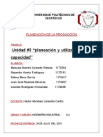 Planificacion Unidad 3