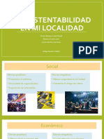 La Sustentabilidad en Mi Localidad