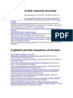 Suport de Curs (III) - Legislatie Privind Comertul Electronic PDF