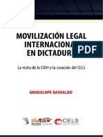 Movilización Legal Internacional en Dictadura