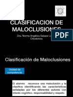Clasificacion de Maloclusiones PDF