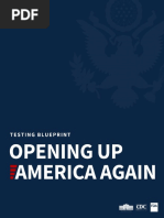 White House Testing Blueprint For Opening Up America Again