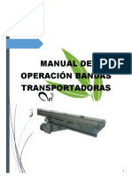 Manual de Operación Bandas Transportadoras