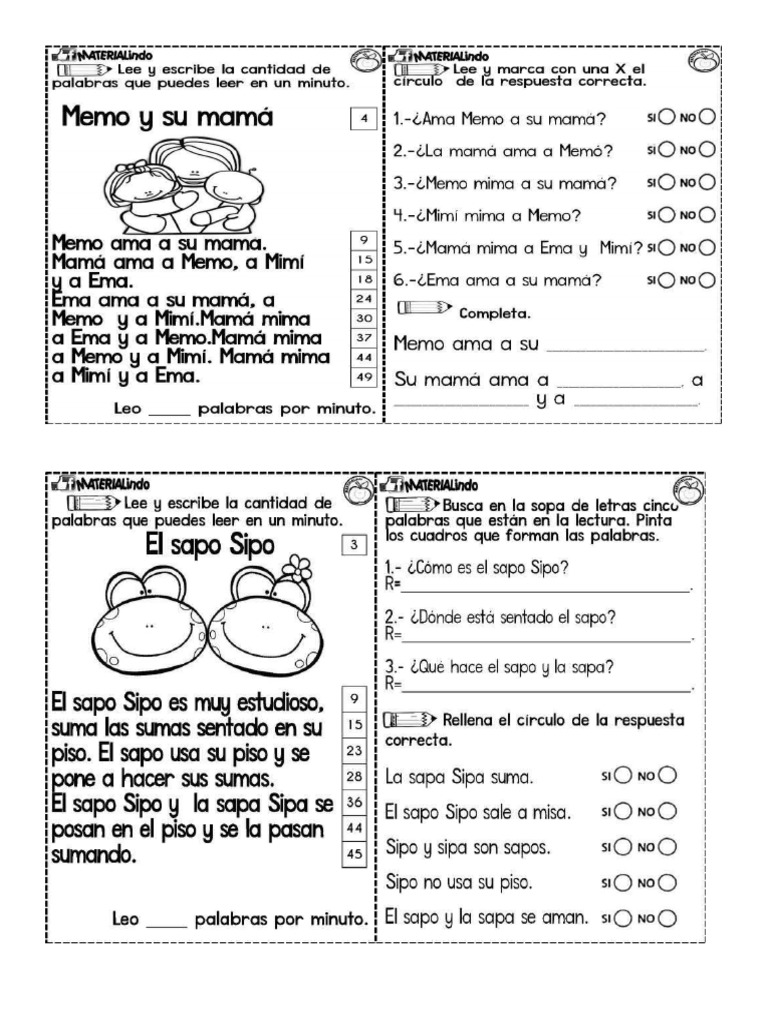 Refuerzo De Espaol Trabajo Virtual Pdf