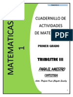 1o 3T MAESTRO - MATEMATICAS CUADERNILLO DE ACTIVIDADES
