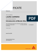 Cetificate