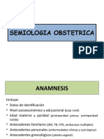 Semiótica obstétrica: Anamnesis, examen clínico y ubicación fetal