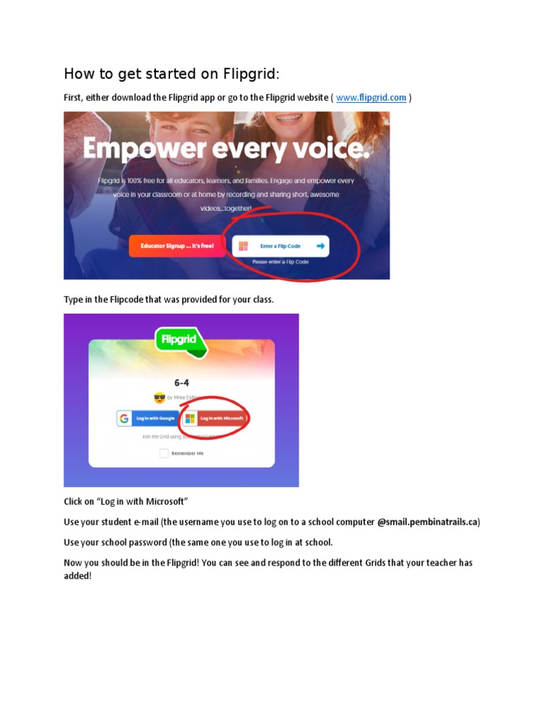 Getting Started with Flipgrid Guide | PDF