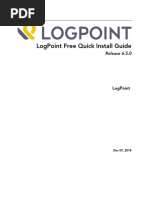 Logpoint Free Quick Install Guide: Release 6.5.0