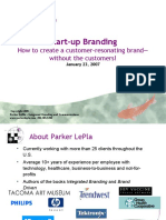 Start-Up Branding: How To Create A Customer-Resonating Brand - Without The Customers!