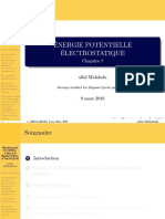 Energie Potentielle Électrostatique Beamer FR PDF