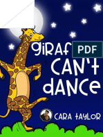 Giraffes Cant Dance Book Studyby Giles Andreae