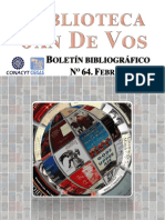 B-Boletín, Biblioteca Jan de Vos-Febrero-2020