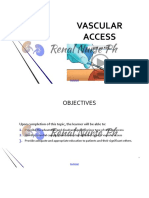 Vascular Access: AVF AVG