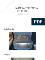 Historia de La Telefonía en Chile PDF