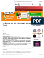 La Lengua de Las Mariposas - ANÁLISIS PERSONAJES - MANUEL RIVAS 2 PDF