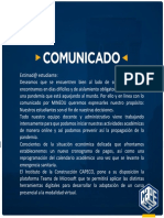 Comunicado Clases Virtuales CT PDF