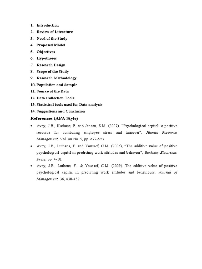 Research Paper Format | PDF