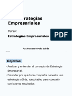 Presentación 1 Estrategias Empresariales PDF
