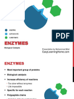Enzymes: Presentation by Muhammad Bilal