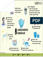 8 Langkah Mencuci Masker Kain