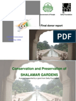Shalamar Garden Lahore UNESCO Report