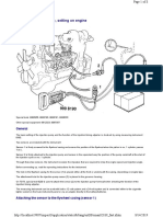 23622-2 Injection Pump, Setting On Engine: General