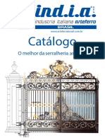 Catálogo de serralheria artística em ferro forjado