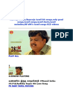 Layaraja Songs 80's & 90's 823 Videos PDF