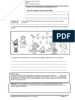 3basico - Guia Ciencias Primera Semana