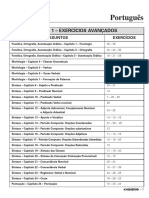 Exercícios Avançados