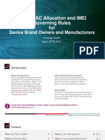 GSMA TAC Allocation and IMEI Training Module No.1 - Governing Rules 2.0 PDF