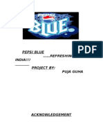 Pepsi Blue Project