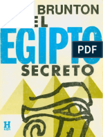 El Egipto Secreto, Paul Brunton PDF