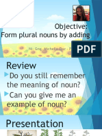 25 - English - 1stGrading-Form Plural Nouns by Adding - S