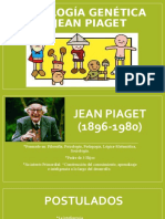 Psicología Genética de Jean Piaget