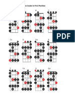 Mandolin Major Blues Scales 1st Position.pdf