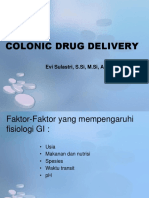 Colonic Drug Delivery
