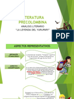 LITERATURA PRECOLOMBINA Y ANÁLISIS YURUPARÝ