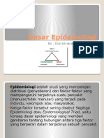 Dasar Epidemologi