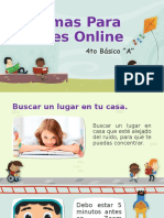 Normas para Clases Online