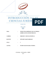 Estructura Jerárquica de Las Normas Jurídicas en El Estado Peruano